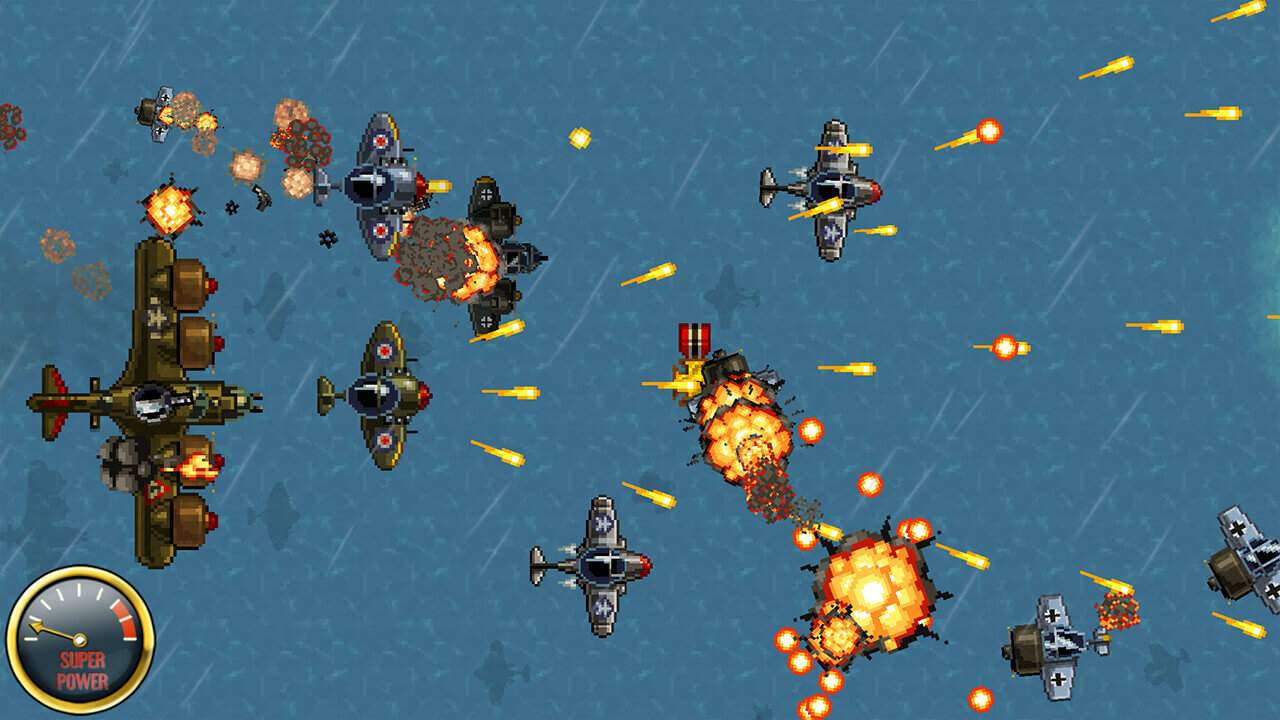 Aces of the Luftwaffe Retro Arcade Shoot-em-Up HandyGames™