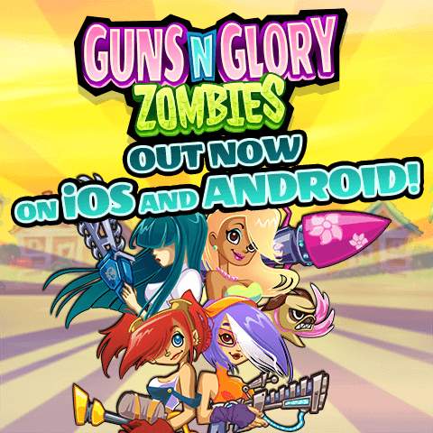 Release photo Guns And Glory Zombies four heroines, hot girls posing