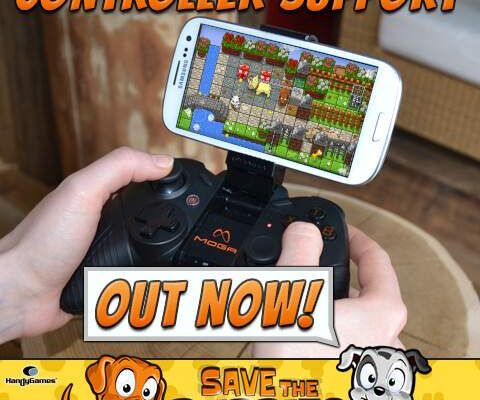 Save the Puppies gets controller support