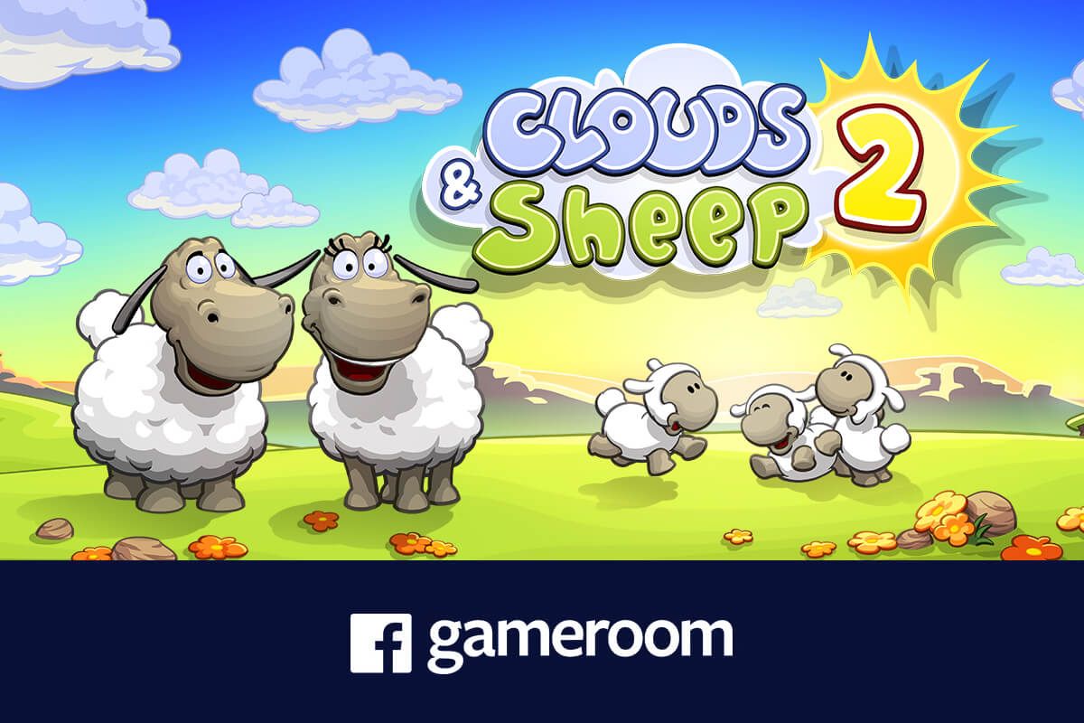 Play Clouds & Sheep 2 now on Facebook Gameroom! | HandyGames™