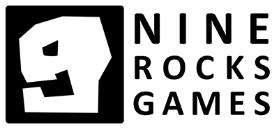 Nine Rocks Games Logo